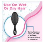 Wet Brush Classic Brush, Black - Image 3