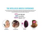 Wet Brush Disney Original Detangler Brush Princess Wholehearted - Jasmine, Dark Purple - All Hair Types - Ultra-Soft IntelliFlex Bristles Glide Through Tangles with Ease - Image 4