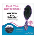 Wet Brush Kids Detangler Hair Brushes - Cotton Candy, Sweet Treats - Mini Detangling Brush with Ultra-Soft IntelliFlex Bristles Glide Through Tangles with Ease - Pain-Free Comb for All Hair Types - Image 2