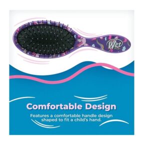 Wet Brush Kids Detangler Hair Brushes - Cotton Candy, Sweet Treats - Mini Detangling Brush with Ultra-Soft IntelliFlex Bristles Glide Through Tangles with Ease - Pain-Free Comb for All Hair Types - Image 3