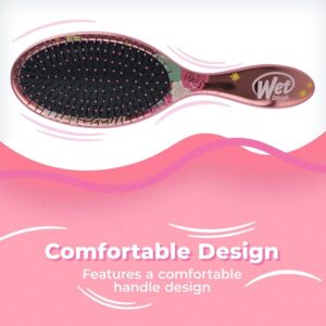 Wet Brush Princess Wholehearted Original Detangler Brush - Disney's Collection Belle, Light Pink - All Hair Types - Ultra-Soft IntelliFlex Bristles Glide Through Tangles with Ease - Protects Against - Image 4