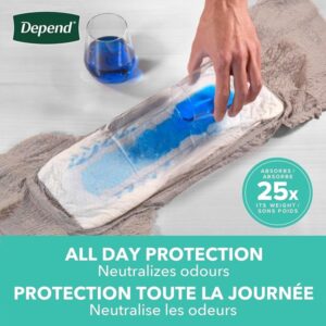 Xl, 15: Depend Fit-Flex Incontinence Underwear For Men, Maximum Absorbency, Xl, Gray, 15 Count (Packaging May Vary) - Image 3