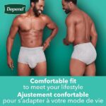 Xl, 15: Depend Fit-Flex Incontinence Underwear For Men, Maximum Absorbency, Xl, Gray, 15 Count (Packaging May Vary) - Image 6