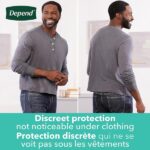 Xl, 15: Depend Fit-Flex Incontinence Underwear For Men, Maximum Absorbency, Xl, Gray, 15 Count (Packaging May Vary) - Image 7