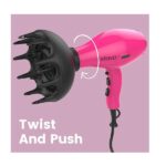 Xtava BlackOrchid Large Hair Diffuser Enhance and Define Curls and Waves Maximize Volume with 3D Multi-Prong Design and Advanced Airflow - Image 4