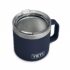 YETI Rambler 14 oz Mug in navy for natural health care and hot coffee