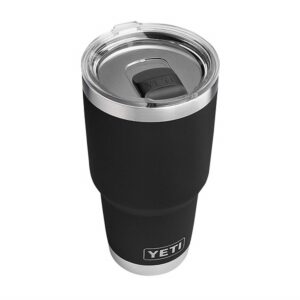YETI Rambler 30 oz Stainless Steel Vacuum Insulated Tumbler w/ MagSlider Lid, Black - Image 1