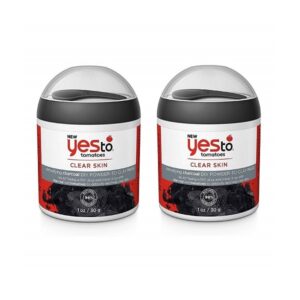 Yes To Tomatoes Detoxifying Charcoal DIY Powder-To-Clay Mask - 1 Ounce | For All Skin Types | Charcoal and Tomatoes To Detoxify and Clean Skin - Image 3