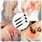 Yexixsr 3 Pack Extendable Back Scratcher Portable Telescopic Back Massager Back Scratchers for Men Women Kids Adults, Back Scratching Tool with Rubber Handles - Image 2