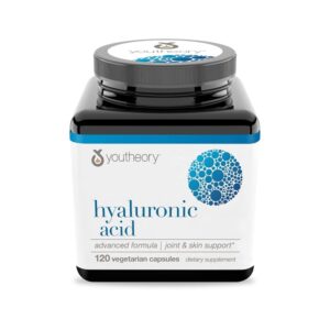 Youtheory Hyaluronic Acid Advanced Nutritional Supplement, 120 Count - Image 1