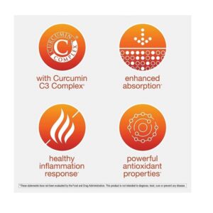 Youtheory, Turmeric, Extra Strength Formula, 1,000 mg, 60 Capsules YOU-00714 - Image 3