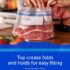 Ziploc Freezer Bag, Gallon Value Pack, 28-Count - Plastic, Zipper, 5.1 Cm, 0.92 Inch, 1.01 Inch, Transparent - Image 5