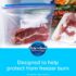 Ziploc Freezer Bag, Gallon Value Pack, 28-Count - Plastic, Zipper, 5.1 Cm, 0.92 Inch, 1.01 Inch, Transparent - Image 7