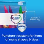 Ziploc Quart Food Storage Freezer Slider Bags, Power Shield Technology for More Durability, 15 Count - Image 2