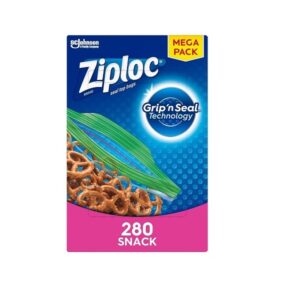 Ziploc Snack Bags, 280 Count - Image 1