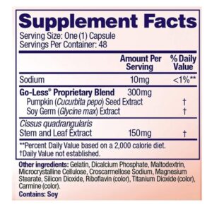 AZO Bladder Control with Go-Less & Weight Management Dietary Supplement | Helps Reduce Occasional Urgency | Promotes Healthy Metabolism | Supports a Good Night’s Sleep | 48 Capsules - Image 2