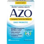 AZO Complete Feminine Balance Daily Probiotics for Women, Clinically Proven to Help Protect Vaginal Health & Urinary Pain Relief Maximum Strength | Fast Relief of UTI Pain, Burning & Urgency - Image 2