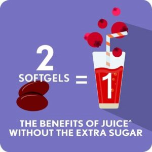 AZO Cranberry Pro, Cranberry Pills for Women & Men, 600mg Pacran, Made with Concentrated Whole Fruit Cranberry Powder to Help Cleanse and Protect The Urinary Tract, Sugar Free, Non-GMO, 100 Softgels - Image 4