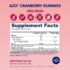 AZO Cranberry Urinary Tract Health Gummies Dietary Supplement, 2 Gummies = 1 Glass of Cranberry Juice, Helps Cleanse & Protect, Natural Berrylicious Flavor, Non-GMO, 72 Gummies - Image 5