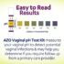 AZO Vaginal pH Test Kit, Clinically-Tested Vaginal Infection Test Kit, FSA/HSA Eligible, Fast & Accurate Results, from The #1 Most Trusted Urinary Health Brand, 2 Self-Tests - Image 8