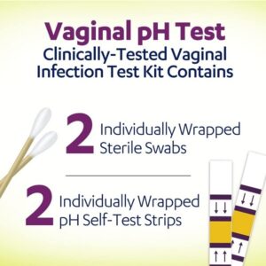 AZO Vaginal pH Test Kit & Cranberry Urinary Tract Health Supplement Bundle, 2 Self-Tests & 100 Sugar Free Softgels - Image 4