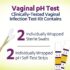 AZO Vaginal pH Test Kit & Cranberry Urinary Tract Health Supplement Bundle, 2 Self-Tests & 100 Sugar Free Softgels - Image 4