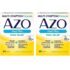 AZO Yeast Plus Dual Relief Tablets, Yeast Infection and Vaginal Symptom Relief, Relieves Itching & Burning, 60 Count (Pack of 2)