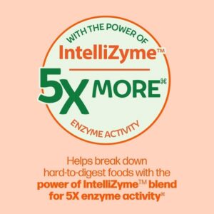 Culturelle Bloating & Gas Defense, Digestive Enzymes & Probiotics for Digestive Health, 30 Capsules, Supports Occasional Indigestion & Discomfort - Image 8
