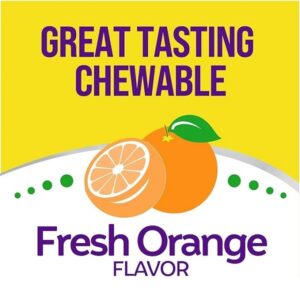 Culturelle Digestive Health Daily Probiotic Chewables, Probiotic For Men and Women, Most Clinically Studied Probiotic Strain, 10 Billion CFUs, Supports Occasional Diarrhea, Gas & Bloating, 24 Count - Image 4