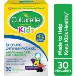 Culturelle Immune Defense Probiotic with Vitamin C, Vitamin D and Zinc + Elderberry, Non-GMO, 4-in-1 Immune Support for Kids Ages 3+*, Mixed Berry Chewables, 30 Count - Image 8