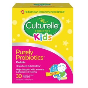 Culturelle Kids Daily Probiotic Supplement - Helps Support a Healthy Immune & Digestive System - #1 Pediatrician Recommended Brand - For Age 3+ - 30 Single Packets - Image 1