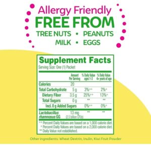 Culturelle Kids Probiotic + Fiber Packets (Ages 1+) - 24 Count - Digestive Health & Immune Support - Helps Restore Regularity (Packaging may vary) - Image 4