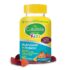 Culturelle Kids Probiotic Gummies – Multivitamin & Eye Health Support with Bacillus subtilis DE111®, Lutein, and 11 Essential Vitamins in Natural Peach-Orange and Mixed Berry Flavors.
