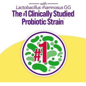 Culturelle Ultimate Strength Probiotic for Men and Women, Most Clinically Studied Probiotic Strain, 20 Billion CFUs, Supports Occasional Diarrhea, Gas & Bloating, Non-GMO, 20 Count - Image 3