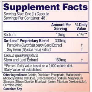 AZO Bladder Control with Go-Less & Weight Management Dietary Supplement & Dual Protection | Urinary + Vaginal Support - Image 2