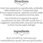 AZO Boric Acid Vaginal Suppositories (30 Count) + Complete Feminine Balance Daily Probiotics for Women (30 Count) - Image 3