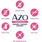 AZO Boric Acid Vaginal Suppositories, 30 Count Dual Protection, 30 Count, Urinary + Vaginal Support - Image 3