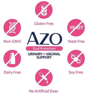 AZO Boric Acid Vaginal Suppositories, 30 Count Dual Protection, 30 Count, Urinary + Vaginal Support - Image 3