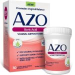 AZO Boric Acid Vaginal Suppositories, Helps Support Odor Control and Balance Vaginal PH & Cranberry Urinary Tract Health Supplement, 1 Serving = 1 Glass of Cranberry Juice - Image 2