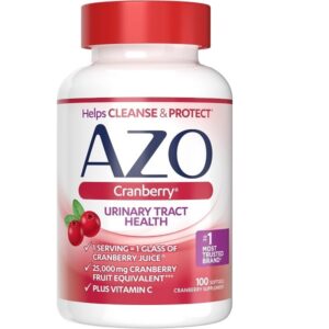 AZO Boric Acid Vaginal Suppositories, Helps Support Odor Control and Balance Vaginal PH & Cranberry Urinary Tract Health Supplement, 1 Serving = 1 Glass of Cranberry Juice - Image 5