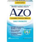 AZO Complete Feminine Balance Daily Probiotics for Women, Clinically Proven to Help Protect Vaginal Health & Dual Protection | Urinary + Vaginal Support* | Prebiotic Plus Clinically - Image 2