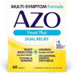 AZO Complete Feminine Balance Daily Probiotics for Women & Yeast Plus Dual Relief Tablets, Yeast Infection and Vaginal Symptom Relief, Relieves Itching & Burning, 60 Count - Image 5