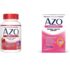AZO Cranberry Pro Urinary Tract Health Supplement 600mg PACRAN, 1 Serving = More Than 1 Glass of Cranberry Juice 100 CT + Dual Protection, Urinary + Vaginal Support 30 Count