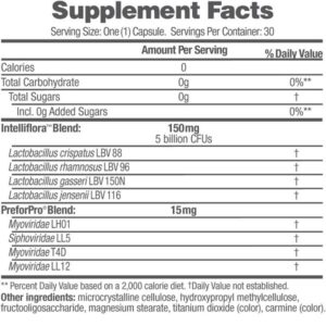 AZO Cranberry Pro Urinary Tract Health Supplement 600mg PACRAN, 1 Serving = More Than 1 Glass of Cranberry Juice 100 CT + Dual Protection, Urinary + Vaginal Support 30 Count - Image 5