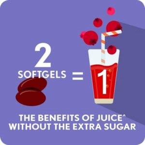 AZO Cranberry Urinary Tract Health Dietary Supplement 1 Serving = 1 Glass of Cranberry Juice Helps cleanse and protect the urinary tract Fast Acting 100 Softgels - Image 2