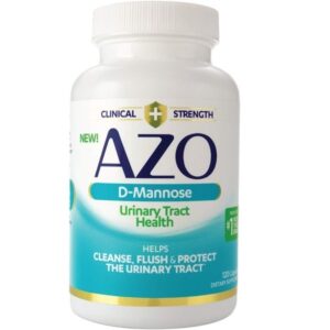 AZO D Mannose Urinary Tract Health 120 Count Boric Acid Vaginal Suppositories 30 Count - Image 2