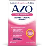 AZO Dual Protection Urinary & Vaginal Probiotic 30ct + UTI Test Strips 3ct - Image 2