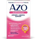 AZO Dual Protection | Urinary + Vaginal Support* | Prebiotic Plus Clinically Proven Women's Probiotic 30 Count & Complete Feminine Balance Daily Probiotics for Women - Image 3