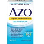 AZO Dual Protection | Urinary + Vaginal Support* | Prebiotic Plus Clinically Proven Women's Probiotic 30 Count & Complete Feminine Balance Daily Probiotics for Women - Image 5