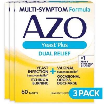 AZO Plus, from #1 Most Trusted Brand, 60 Tablets - 3 Pack, 180 total tablets